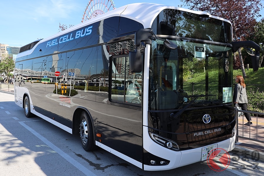 燃料電池バスのトヨタ「SORA」に乗ってみた　普通のバスとの違いに感動!?