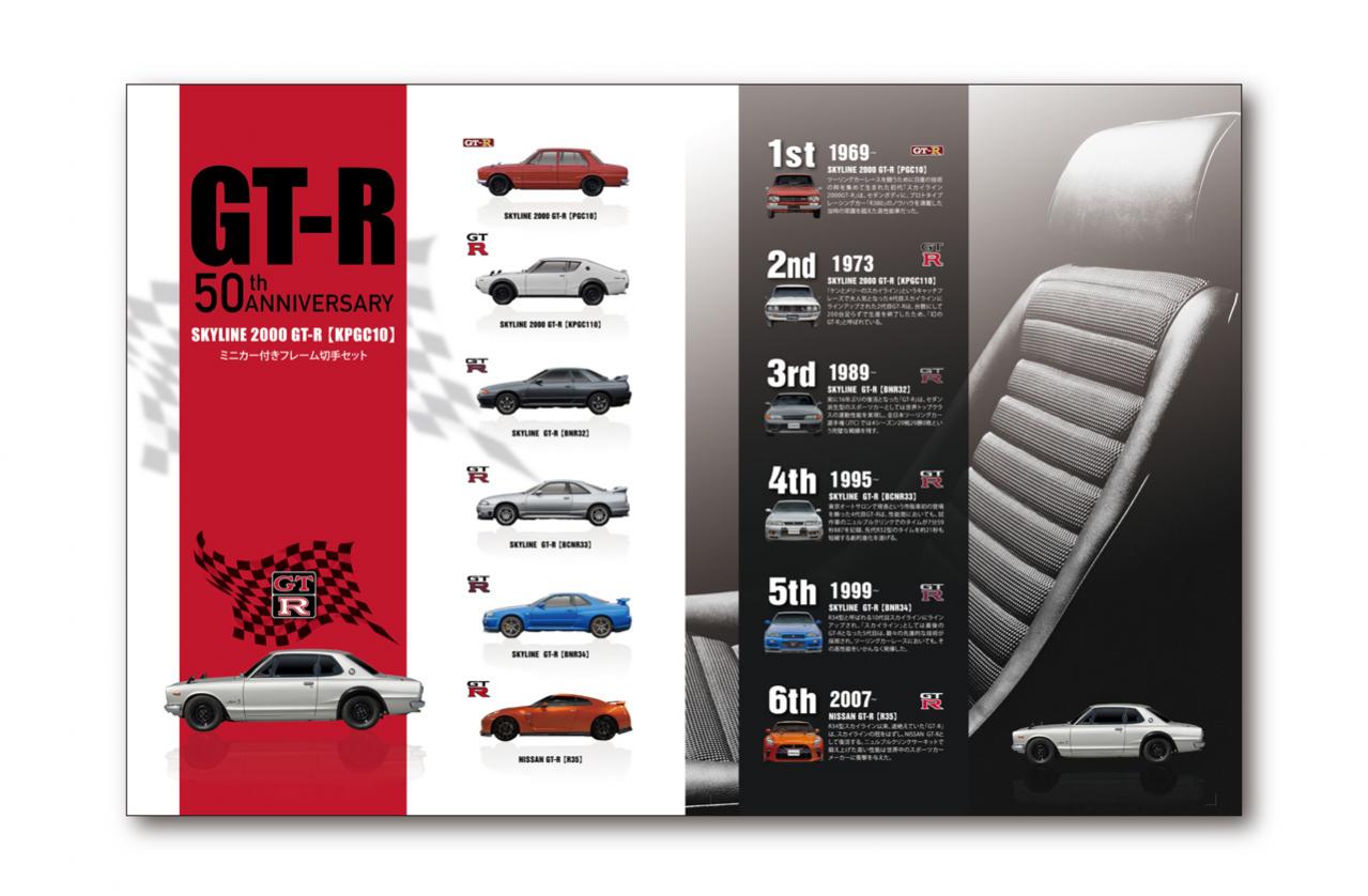 日産gt Rの誕生50周年を記念したミニカー付き切手セットが2月10日に発売 5000セット限定で税込4600円 Motorfan 自動車情報サイト 新車 中古車 Carview