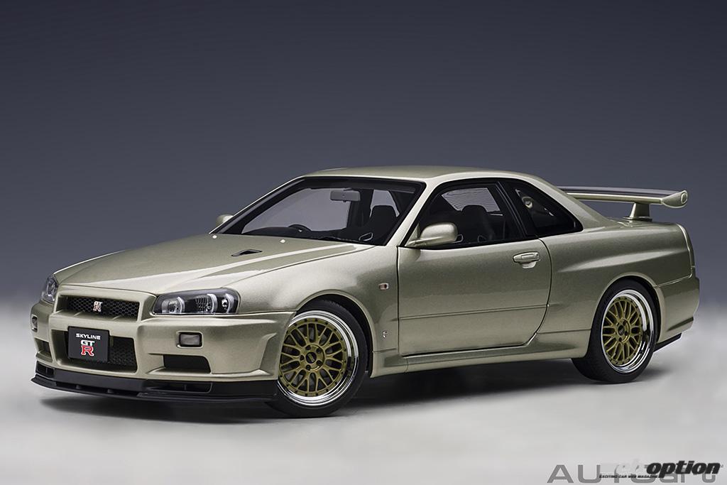 これがオートアートの本気か 超精巧なr34スカイラインgt R Vスペックiiのモデルカー登場 Web Option 自動車情報サイト 新車 中古車 Carview