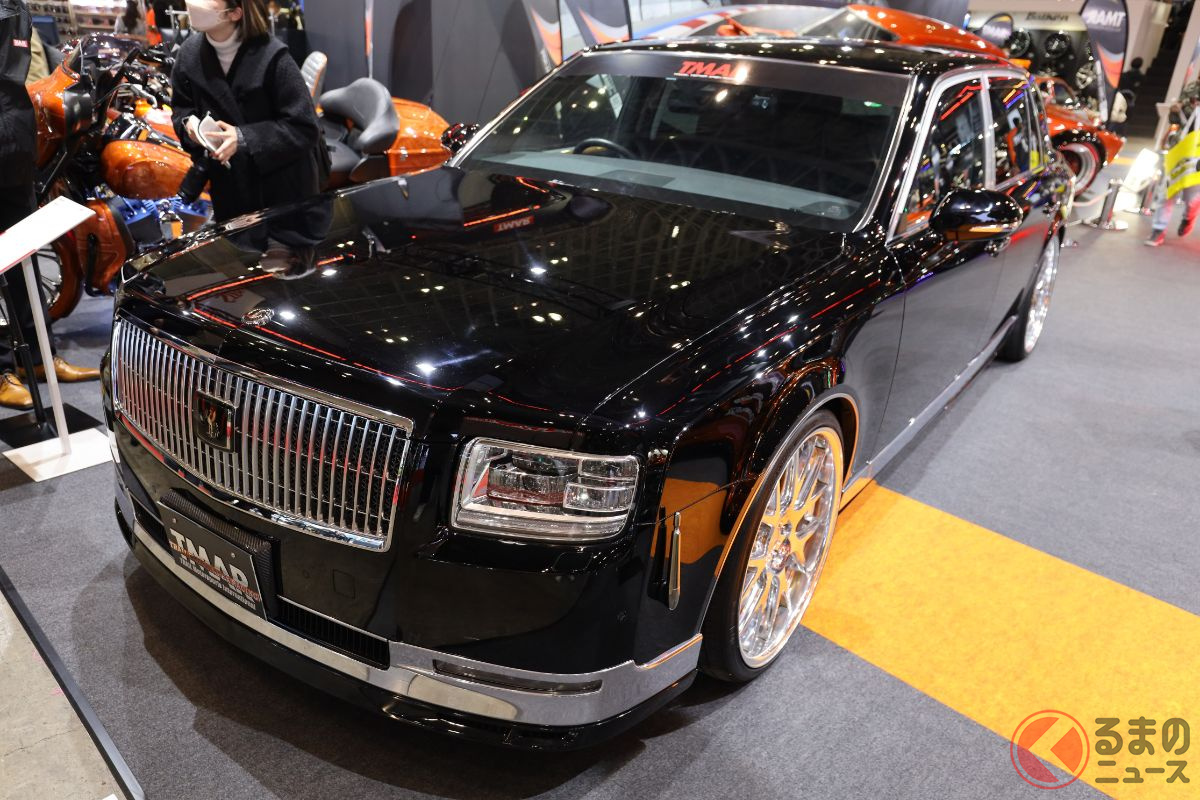 00万円超のトヨタ最高級 センチュリー エアロ仕様初公開 V8サウンドのヤンチャ感が爽快 くるまのニュース 自動車情報サイト 新車 中古車 Carview