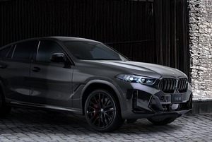 BMW『X6』に「Edition Shadow」、黒が冴える40台の限定車…1398から