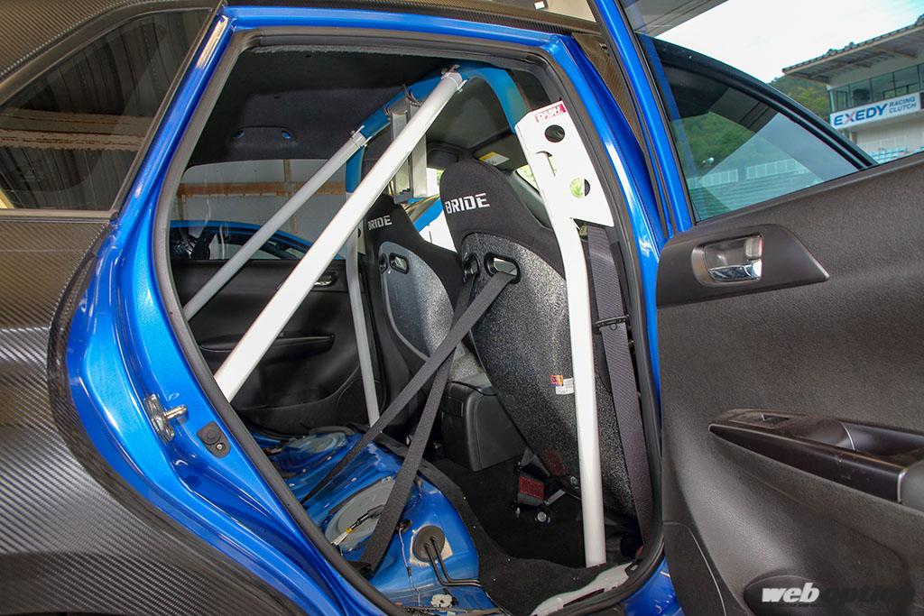 元ジムカーナ仕様のgvbインプレッサが放つステージを選ばない速さ 競技車両をリメイクした高バランスパッケージに注目 Web Option 自動車情報サイト 新車 中古車 Carview