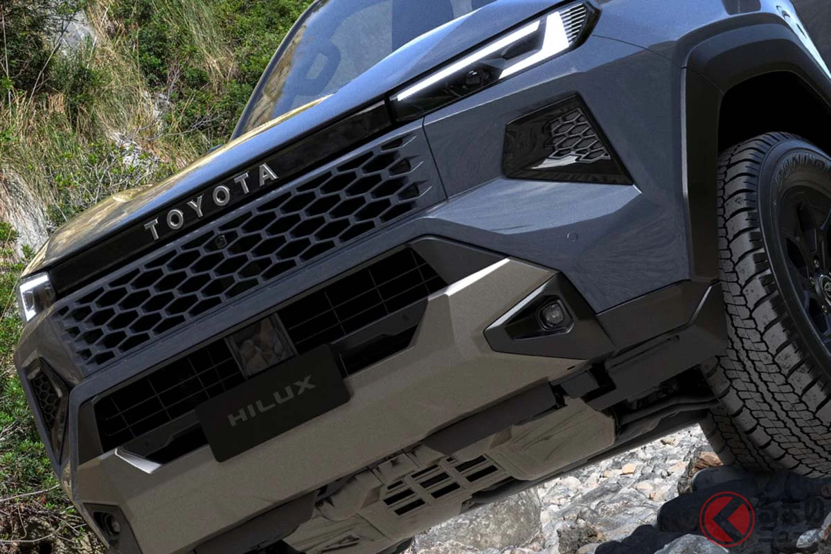 約336万円から！ トヨタ「新型ハイラックス」発表！ 6速MT設定の「本格モデル」は“新顔”＆“新内装”採用で精悍に！ オフロード仕様「ラギッドX」も設定の豪州モデル登場！