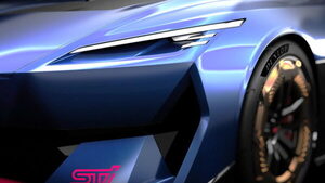 「WRX STI」復活か!? スバル“謎のSTIコンセプト”世界初公開へ！ 伝説のスポーツセダン再来に期待高まるぞ