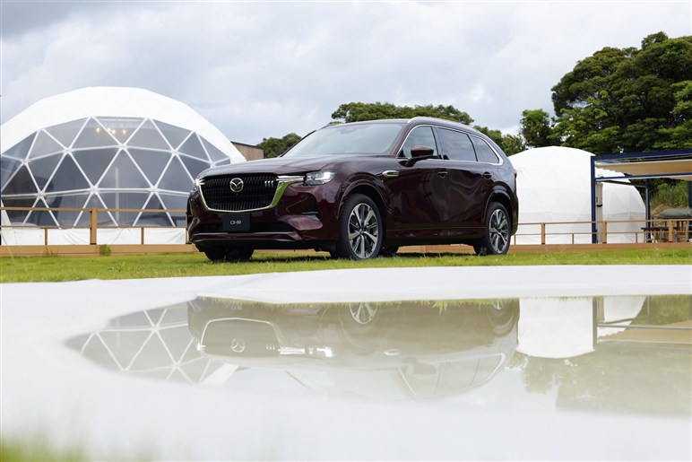 【やっと…】マツダ命運握る3列シートSUV「CX-80」国内発表。秋発売で「CX-8」の後継になり得るか？