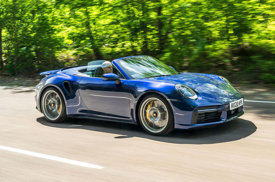 ソフトトップでも329km H ポルシェ911ターボs カブリオレへ試乗 アウトバーンを走りたい Autocar Japan 自動車情報サイト 新車 中古車 Carview
