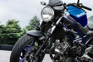 パワフルなVツイン搭載の人気スポーツネイキッド スズキ「SV650」2025年モデル登場から5か月 販売店に寄せられる反響とは