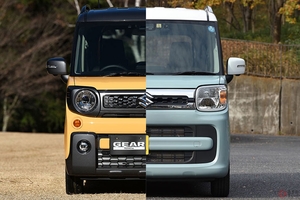 アウトドア感満載で注目のスズキ「スペーシア ギア」　モデル毎の違いはどの部分？