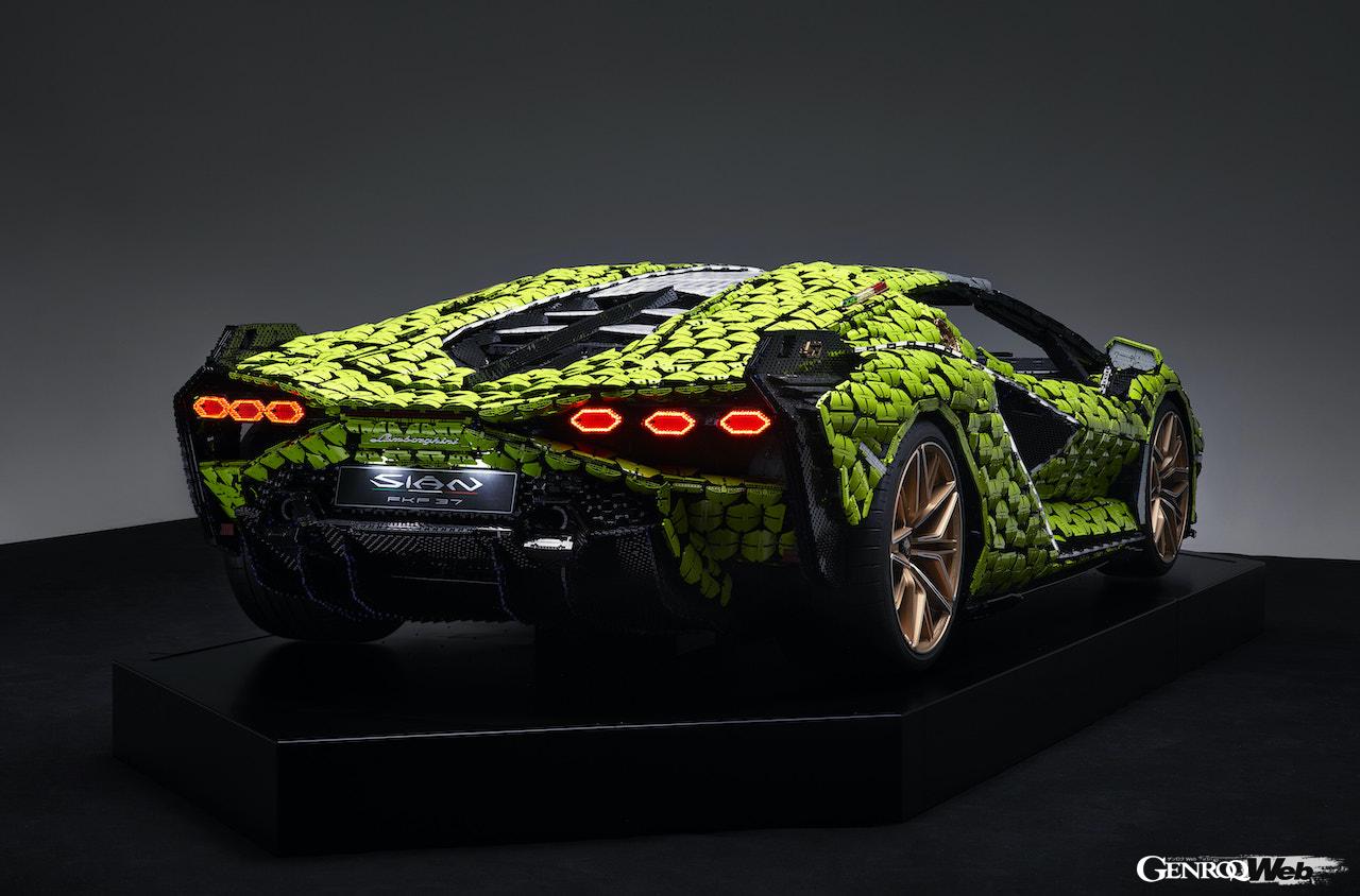 Lego 40万個以上のパーツで作成した実物大のランボルギーニ シアン Fkp 37を発表 動画 Genroq Web 自動車情報サイト 新車 中古車 Carview