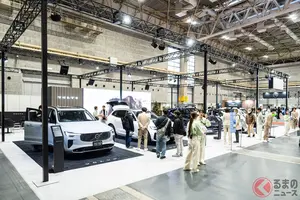 ボルボブースでフルEV「EX30」＆「EX30クロスカントリー」に注目！  充実の「XC」シリーズも勢ぞろい 大阪モーターショー