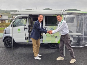 キャンピングカー技術を防災に、EV軽バン活用の多目的防災車両「マルモビライトEV」発表…トイファクトリー