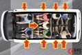 ダイハツ斬新「“9人乗り”バン」に反響殺到！ 「ギュウギュウすぎる」「割り切っていて好印象」の声も！ “ちいさなボディ”に「対面シート」採用！ ラインナップも充実の「グランマックス」インドネシア仕様に注目！