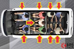 ダイハツ斬新「“9人乗り”バン」に反響殺到！ 「ギュウギュウすぎる」「割り切っていて好印象」の声も！ “ちいさなボディ”に「対面シート」採用！ ラインナップも充実の「グランマックス」インドネシア仕様に注目！