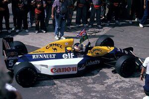 ウイリアムズF1代表、“鬼才”手掛けたマンセルのFW14Bドライブで感激。その伝説は別陣営の新人ボルトレトも惹きつける
