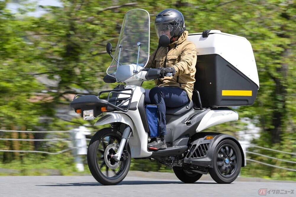 ホンダ「ジャイロ」系を凌駕!?　圧倒的な積載性能を実現したピアッジオの3輪スクーター「マイムーバー」とは
