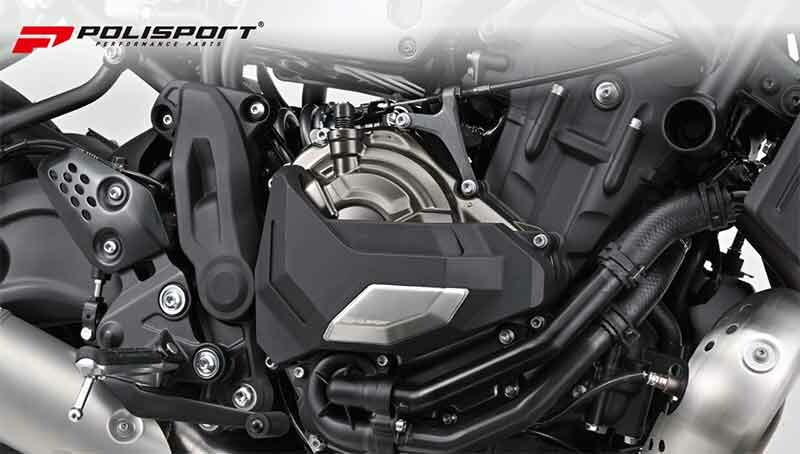 転倒時にエンジンを護る Polisport（ポリスポーツ）の「エンジンカバープロテクター」がデイトナから発売！