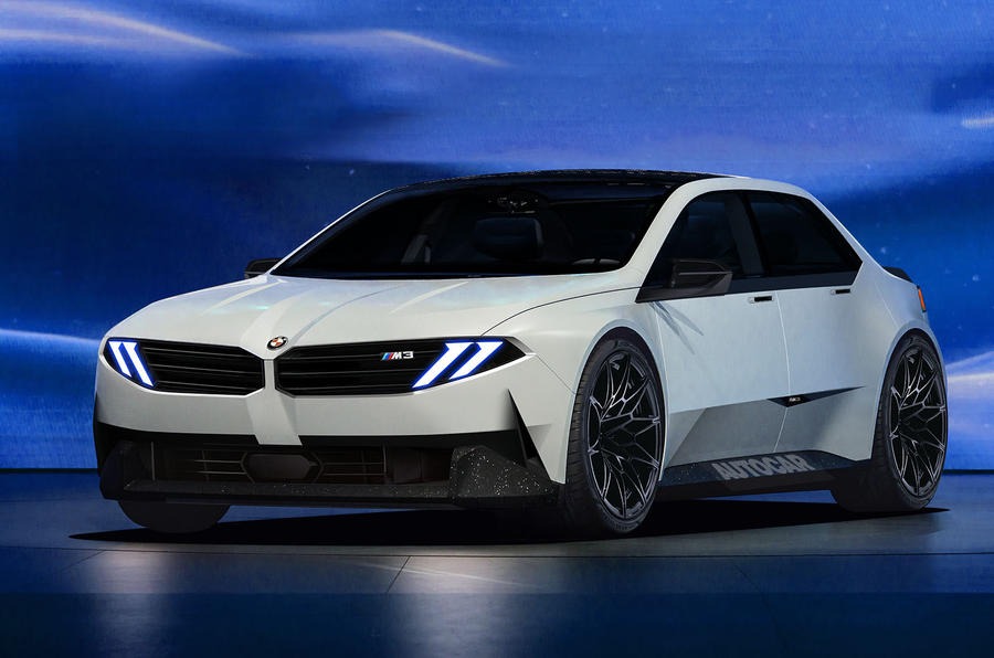 BMWが高性能の "次期M3" 投入へ　欧州で「iM3」商標登録　4モーターEV、2027年頃発売か