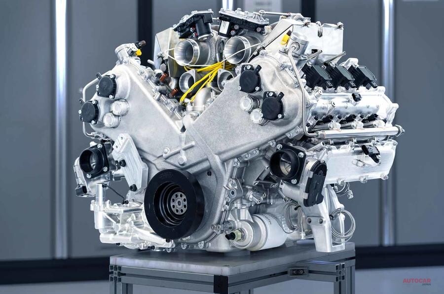 【725ps超えか】アストン マーティン　新しいV6ハイブリッドエンジンを自社開発