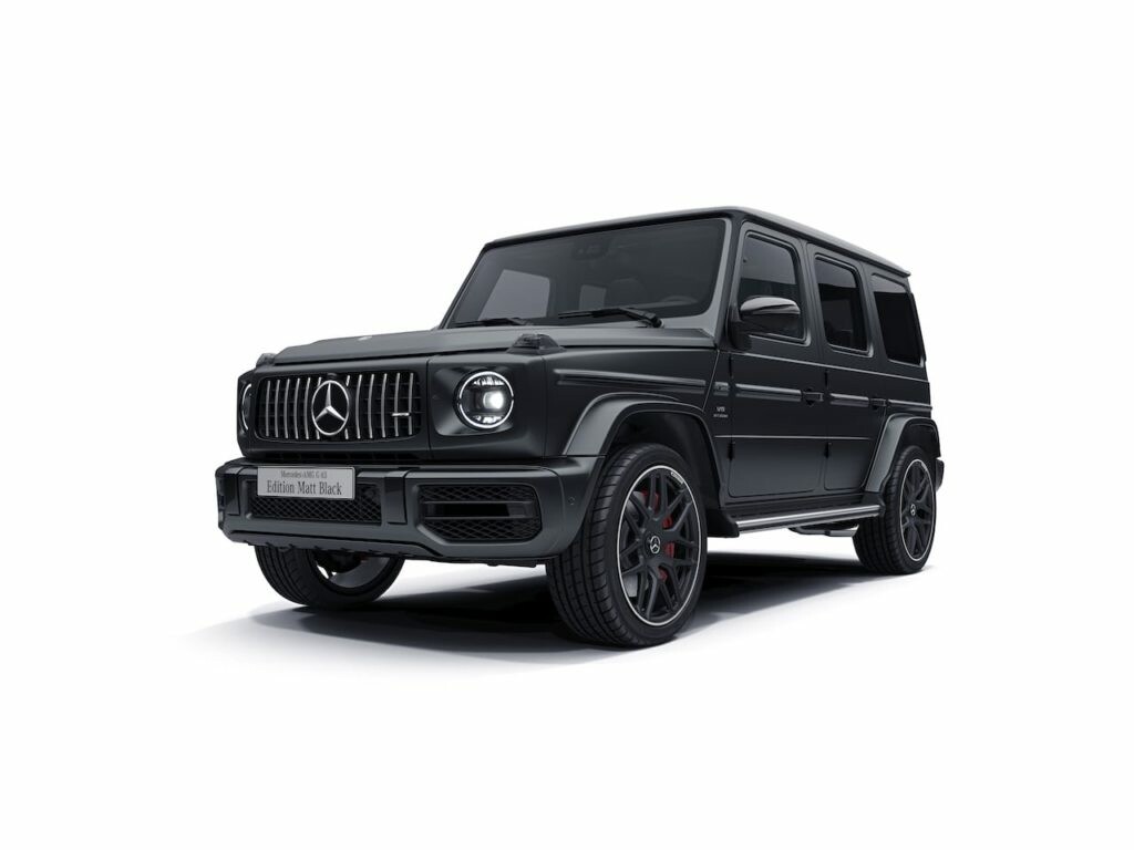 漆黒を極めた特別仕様車、メルセデスAMG G63 Edition Matt Black