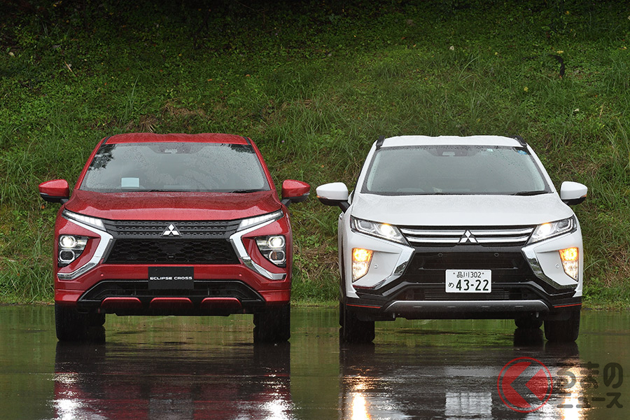 瞬発力は ランエボx 並み 新型suv エクリプスクロスphev は三菱らしさ凝縮の痛快4wd 新旧モデルを比較 くるまのニュース 自動車情報サイト 新車 中古車 Carview