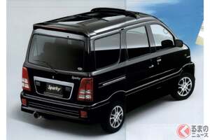 全長3.8mで「7人乗り」！ トヨタ「“超コンパクト”ミニバン」に注目！ 小さいのに「両側スライド」×3列シートも装備！ のちの「シエンタ」につながる「スパーキー」を振り返る