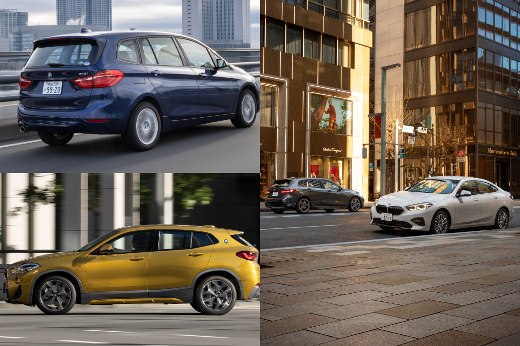 比較試乗 Bmw 1シリーズ Vs 2シリーズグランクーペ Vs 2シリーズグランツアラー Vs X2 アナタならどのモデルを選ぶ Bmwのffコンパクト大研究 Le Volant Carsmeet Web 自動車情報サイト 新車 中古車 Carview