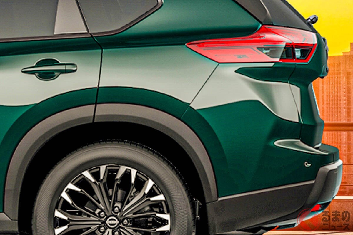 日産「新SUV」がスゴイ！ 新たな「ダークアーマー」がイイ！ 「ちょうどいいサイズ」＆3列7人乗り仕様もある米国「ローグ」とは