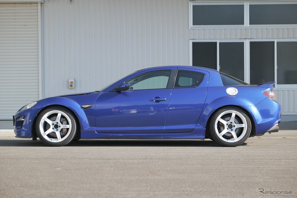 マツダ『RX-8』の“リアの弱点”を克服、HKSがスポーツサス