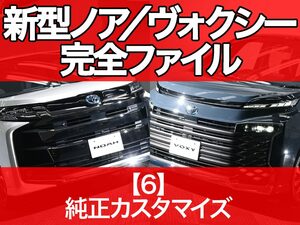 新型ノア／ヴォクシー完全ファイル【6】純正カスタマイズ