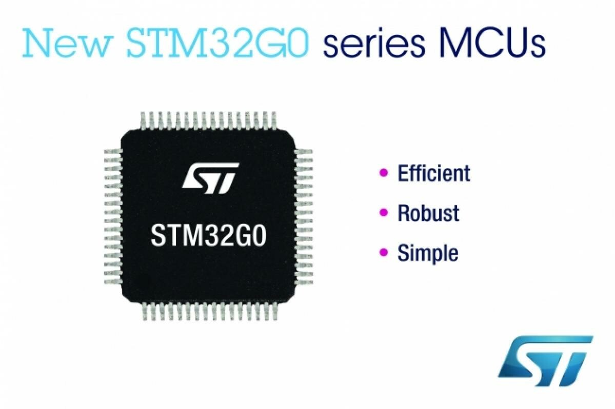 STマイクロエレクトロニクス：スマート機器の小型化・多機能化・高効率化を革新的技術で実現するSTM32マイコンの新シリーズを発表