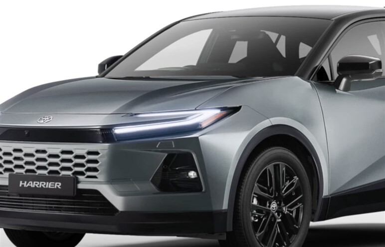 次期「ハリアー」はやっぱりあった！ 新開発の 1.5L ターボエンジンを採用したクーペSUVに大幅進化…27年登場か