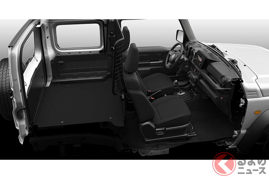 2人乗りジムニーが登場 商用車として登場した人気ジムニー 乗用車仕様との違いとは くるまのニュース 自動車情報サイト 新車 中古車 Carview