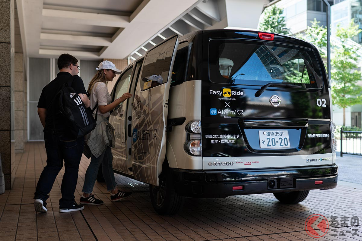 日産とドコモがai運行バスでタッグを組む 自動運転は日本が抱える問題を解決するのか くるまのニュース 自動車情報サイト 新車 中古車 Carview
