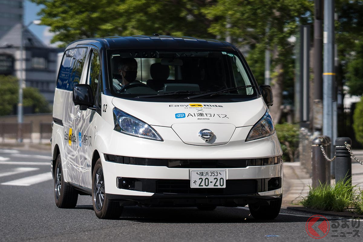 日産とドコモがai運行バスでタッグを組む 自動運転は日本が抱える問題を解決するのか くるまのニュース 自動車情報サイト 新車 中古車 Carview