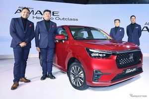 ホンダの小型セダン『アメイズ』新型、成人乗員保護で最高評価の5つ星…印バーラトNCAP