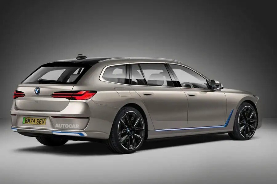 BMW初のEVワゴン　来春に「i5ツーリング」発売決定　5シリーズのBEV版