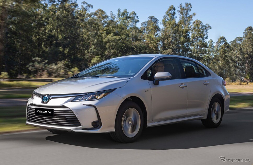 トヨタ『カローラ』、フレックス燃料対応ハイブリッドをブラジル発売…CO2最大70%削減