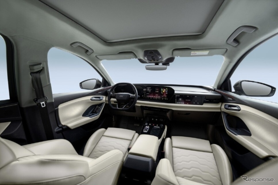 中国専用のロングホイールベースSUV、アウディ『Q6L e-tron』予約開始