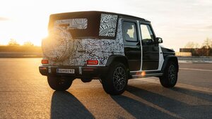 メルセデス、最初の公式写真公開　2026年にメルセデスは12年ぶりにGクラス カブリオレを復活させる！最新情報をお届け！