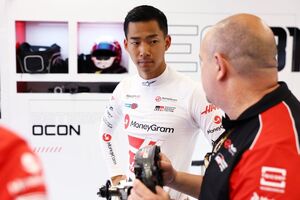 ハースF1、リザーブ平川亮の“フィードバック力”が開発の鍵に？　小松礼雄代表「オコンとベアマンの主張は微妙に異なる」