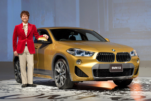 香取慎吾氏、BMW X2スペシャル動画でラップを披露