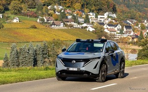 スイス初の無人ロボタクシー認可、中国WeRideが取得…チューリッヒで公道走行へ