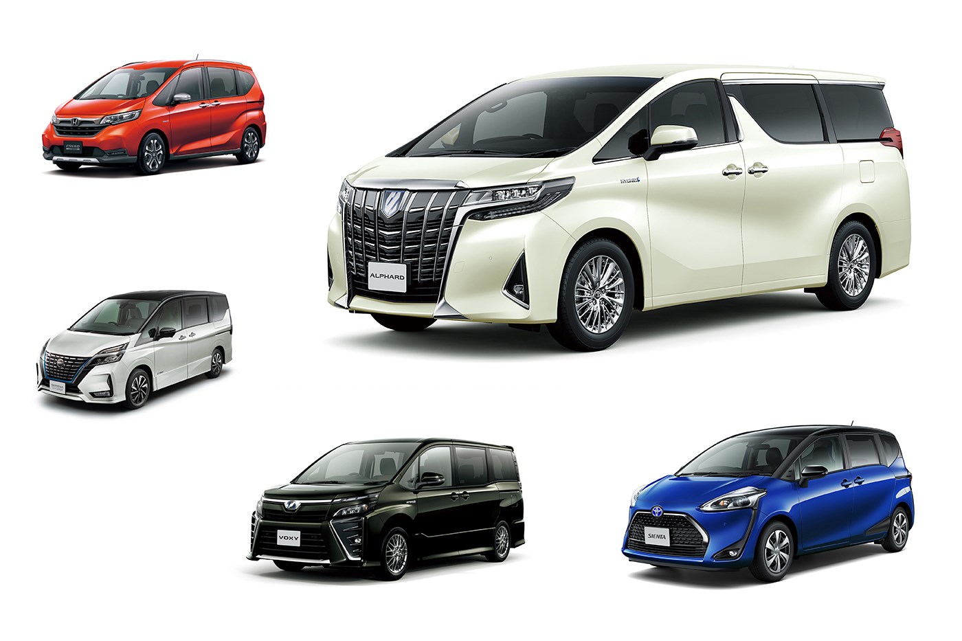12月のミニバン市場 好調だったアルファードも大幅減で軒並み前月比マイナス Carview 自動車情報サイト 新車 中古車 Carview