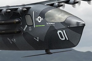 異端「海上スレスレを爆速飛行するブッ飛び軍用機」出現か!? 変な飛び方なぜ？＆どう使う？ 翼はグネグネ