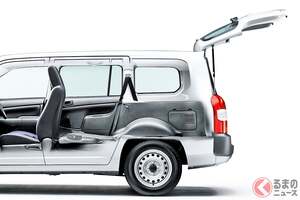 新車たった153万円！ トヨタ「5人乗り“ワゴン”」に反響多数！ 「無敵で何でもできる」 全長4.2mサイズに「快適シート」「気配り装備」で十分！ シンプルな「プロボックス」に大注目！