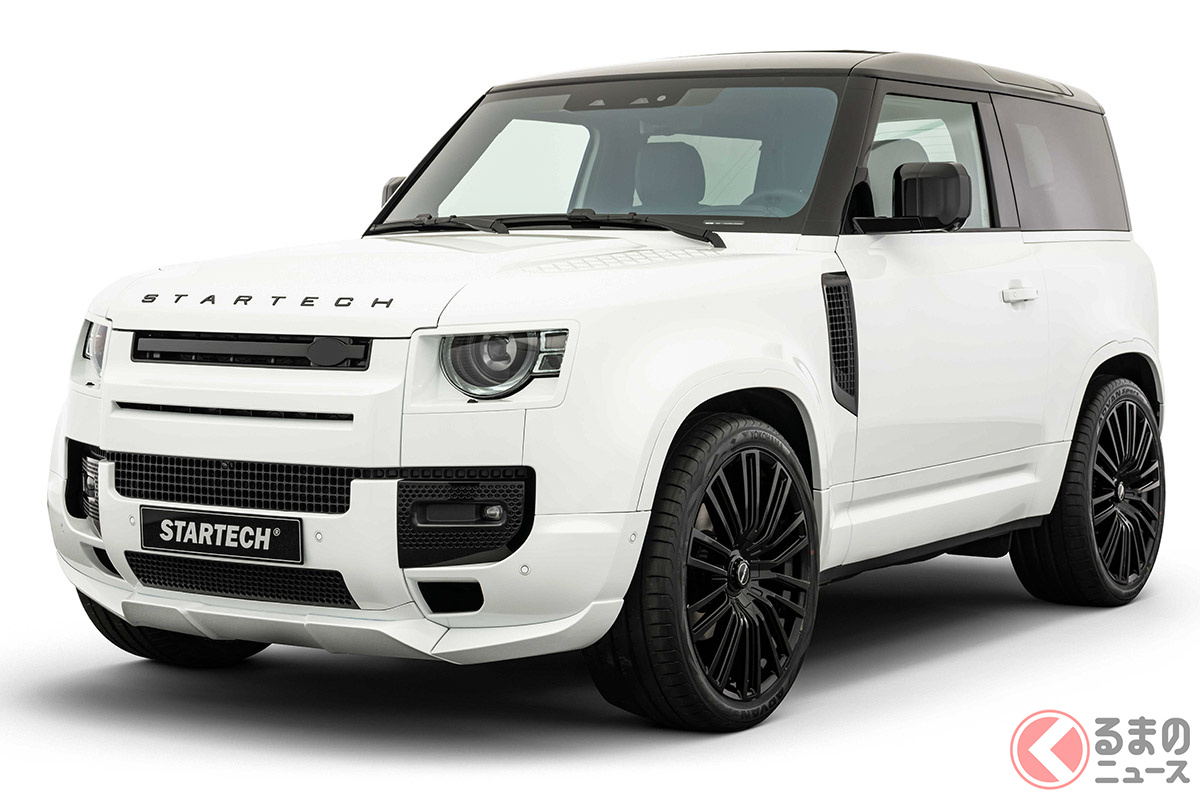 人気suv ディフェンダー を個性的にカスタマイズ スターテックのお洒落アイテムとは くるまのニュース 自動車情報サイト 新車 中古車 Carview