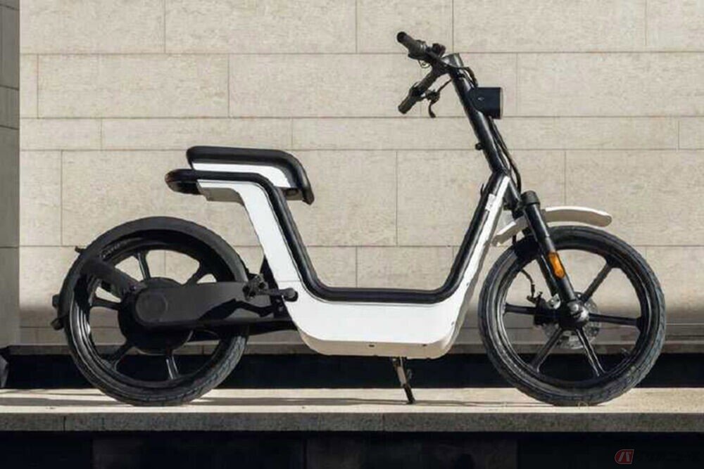 ホンダ×無印良品のペダル付き電動バイク「素-MS01」 中国市場へ導入
