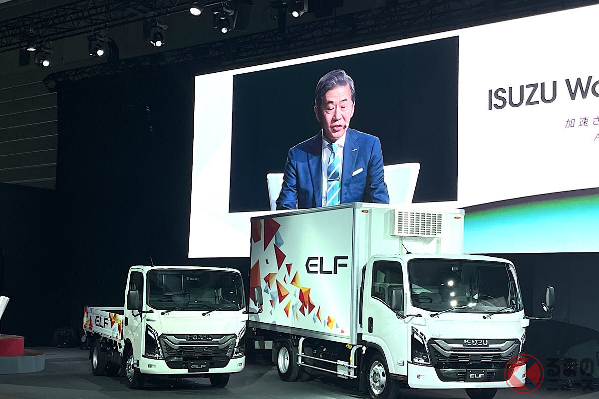 いすゞとUDトラックスが新型トラクタヘッドを初公開！ 共同開発
