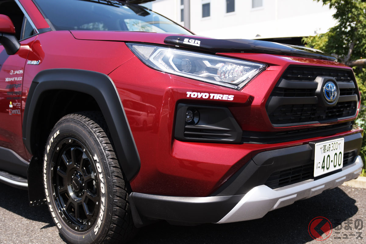 トヨタsuv Rav4ハイブリッド が迫力カスタムで変身 特別仕様 Rav4クロスベンチャー 誕生の理由とは くるまのニュース 自動車情報サイト 新車 中古車 Carview