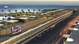 F1初開催まであと半年。サウジアラビアGPのオーガナイザーがピットビルディングの画像を公開